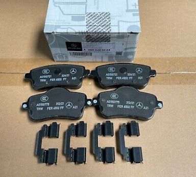 Mercedes W166 ML Genuine Rear Brake Pad Set,Pads w/Sensor ML350 2012-2014 NEW