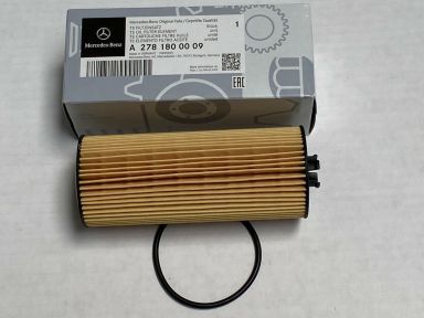 Mercedes Benz Genuine C CL CLA E CLS ML GLE S SL SLK AMG Engine Oil Filter Kit