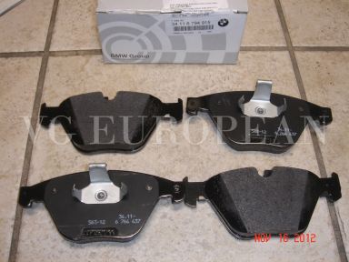 BMW E65 7-Series Genuine Front Brake Pads,Pad Set 745i 750i 760i 750 NEW OE