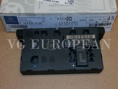 Mercedes-Benz W463 G-CLASS Genuine Left Front Door Control Module, Unit NEW