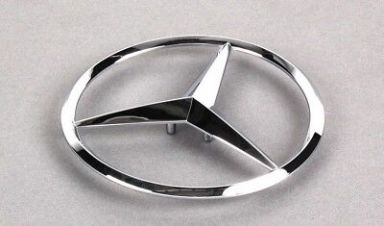 Mercedes-Benz Genuine W166 ML GL Trunk Hatch Door Star Emblem Logo