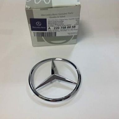 Genuine Mercedes-Benz W220 Trunk Star Emblem S430 S500 S600 S55 S65 AMG NEW!!