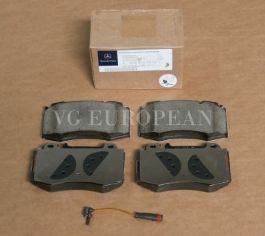 Mercedes W220 S-Class Genuine Front Brake Pad Set,Pads + Sensor S500 S430 AMG