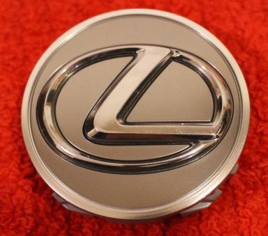 Lexus Genuine 2010-2017 Dark Silver Logo Wheel Center Hub Cap NEW OEM