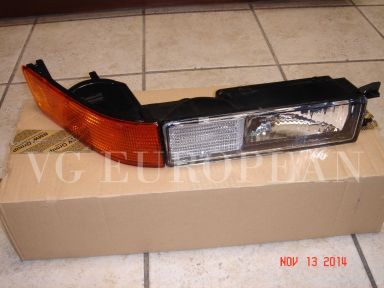 BMW E31 8-Series Genuine Front Left Turn Signal Light Lens 840i 840ci 850ci NEW