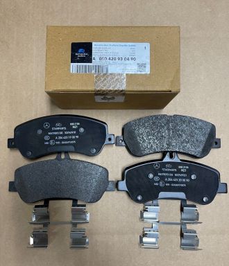 NEW Mercedes-Benz X204 GLK250 GLK350 GENUINE Front Brake Pad Set + SENSOR