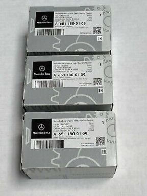 3x Mercedes-Benz Genuine  E GLE GLK ML SPRINTER -Class Engine Oil Filter Kit NEW