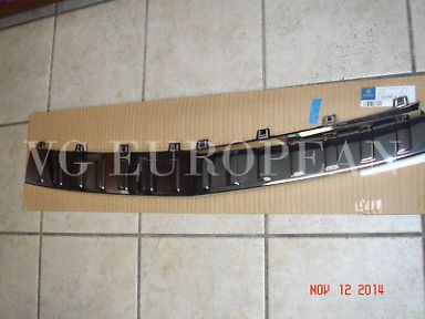 Mercedes-Benz GLK-Class Genuine Rear Bumper Chrome Guard Foot Plate Cover NEW