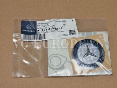 Mercedes-Benz Sprinter 2500 3500 GENUINE Hood Flat Star Emblem Adhesive Backing