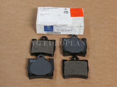 NEW Mercedes-Benz C215 CL W220 S Class GENUINE Rear Brake Pad Set 0044209420