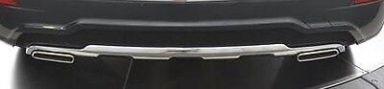 Mercedes-Benz GLK-Class Genuine Rear Bumper Chrome Skid Plate, Lower Cover NEW