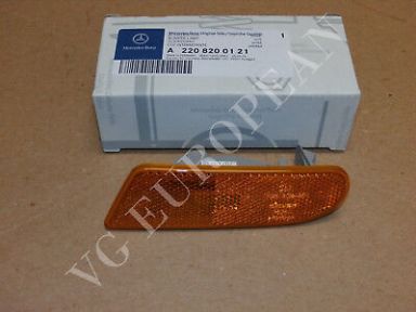 Mercedes-Benz W220 S-Class Genuine Left Side Marker In Bumper Turn Signal Light