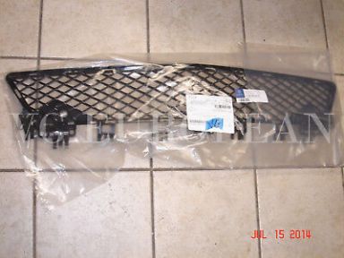 Mercedes-Benz C-Class W204 Genuine Front Bumper Center Mesh Grille Screen 2012+