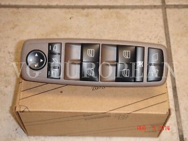 Mercedes-Benz GL R Class Genuine Left Front Door Window Mirror Master Switch NEW