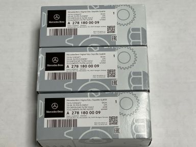 3 x Mercedes Benz Genuine C CL CLA E CLS ML GLE S SL SLK Engine Oil Filter Kit