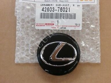 Lexus Genuine CT200h 2011-2016 F-Sport Black Wheel Center Hub Cap NEW OEM