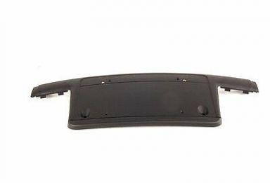 BMW E46 3-Series Genuine Front License Plate Base - Center Impact Strip New