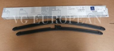 Mercedes-Benz S-Class Genuine Front Window Windshield Wiper Blade Set NEW