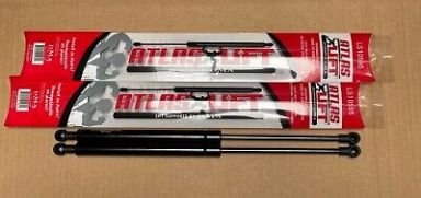 BMW E90 E91 3-Series Hood (2) Struts, Shock Pair Lift Supports Atlas New