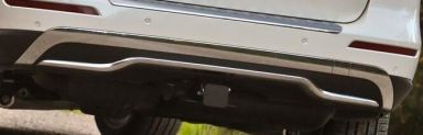 Mercedes-Benz ML-Class Genuine Rear Bumper Chrome Moulding ML350 ML550 2012-2015