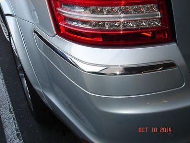 Mercedes-Benz GL-Class Genuine Rear Bumper Left Chrome Moulding GL350 GL450 NEW