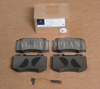 Mercedes W211 E-Class Genuine Front Brake Pad Set,Pads w/Sensor E350 E500 E550