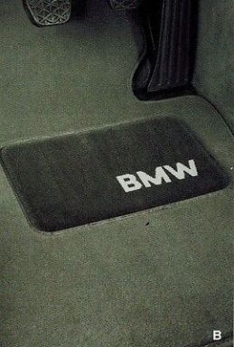 BMW E70 X5 Genuine Carpeted Floor Mat Set, Mats NEW 2007-2013 OE Front & Rear