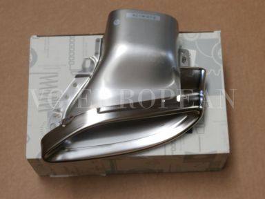 Mercedes Benz Genuine W205 C-Class Rear Left Exhaust Tip Chrome NEW