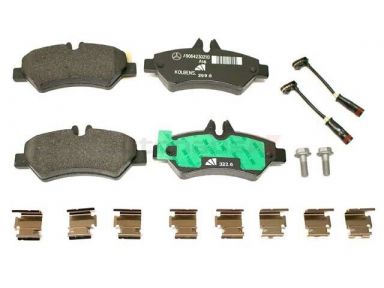 New Genuine Mercedes-Benz Sprinter Rear Ts Disk Brake Pad Set with Sensors NEW